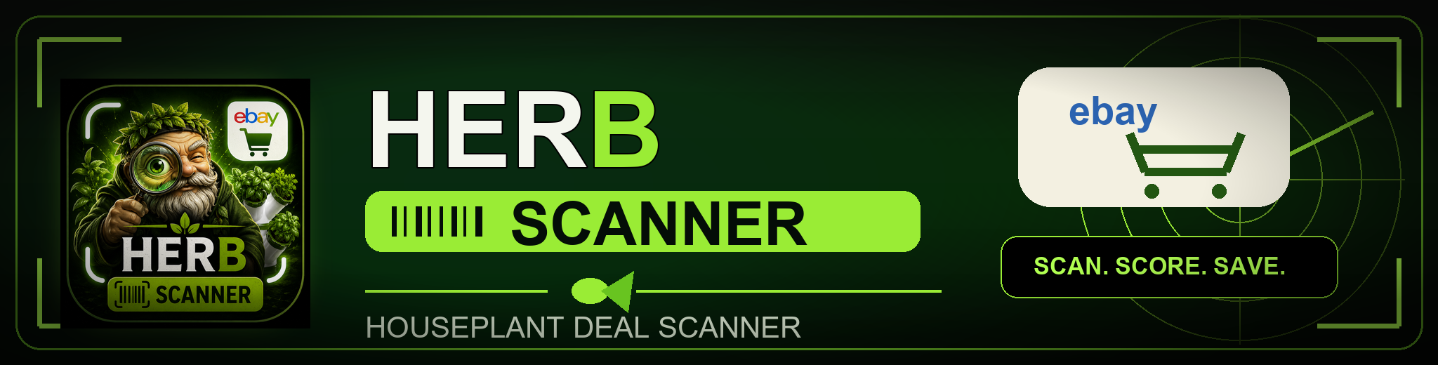 HERB Scanner - houseplant deal scanner